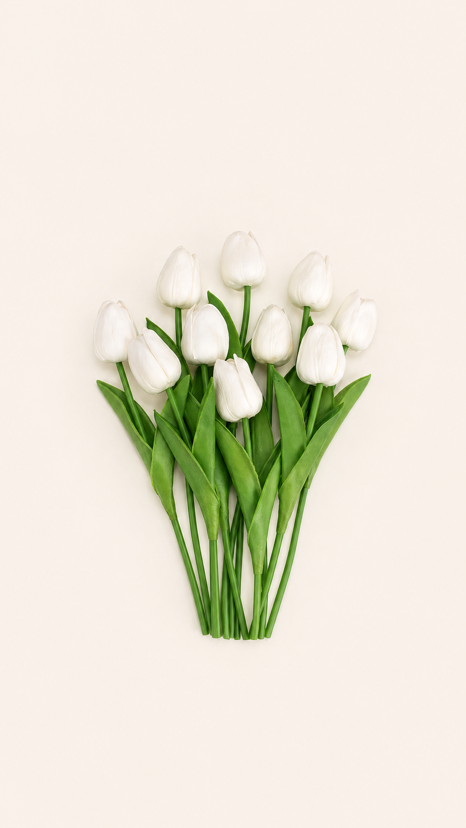 Tulipanes eternos · Tacto real, sin riego